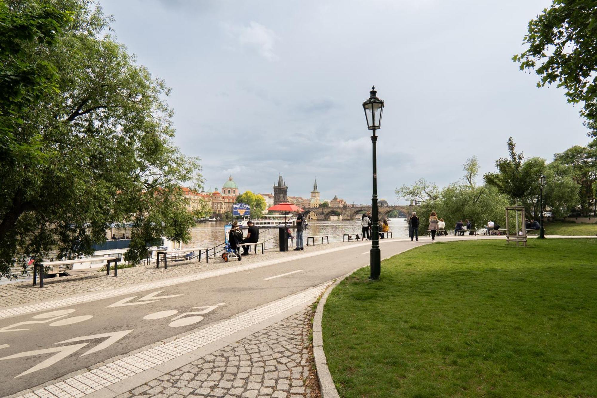 River View Apartment Praga Exterior foto